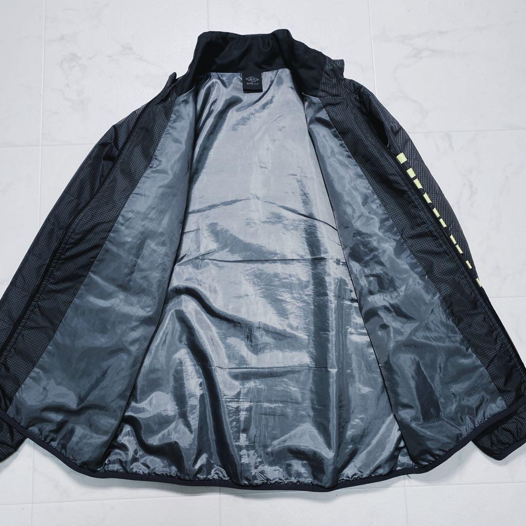 UMBRO アンブロ　中綿　ナイロンセットアップ　上下　ブラック　L