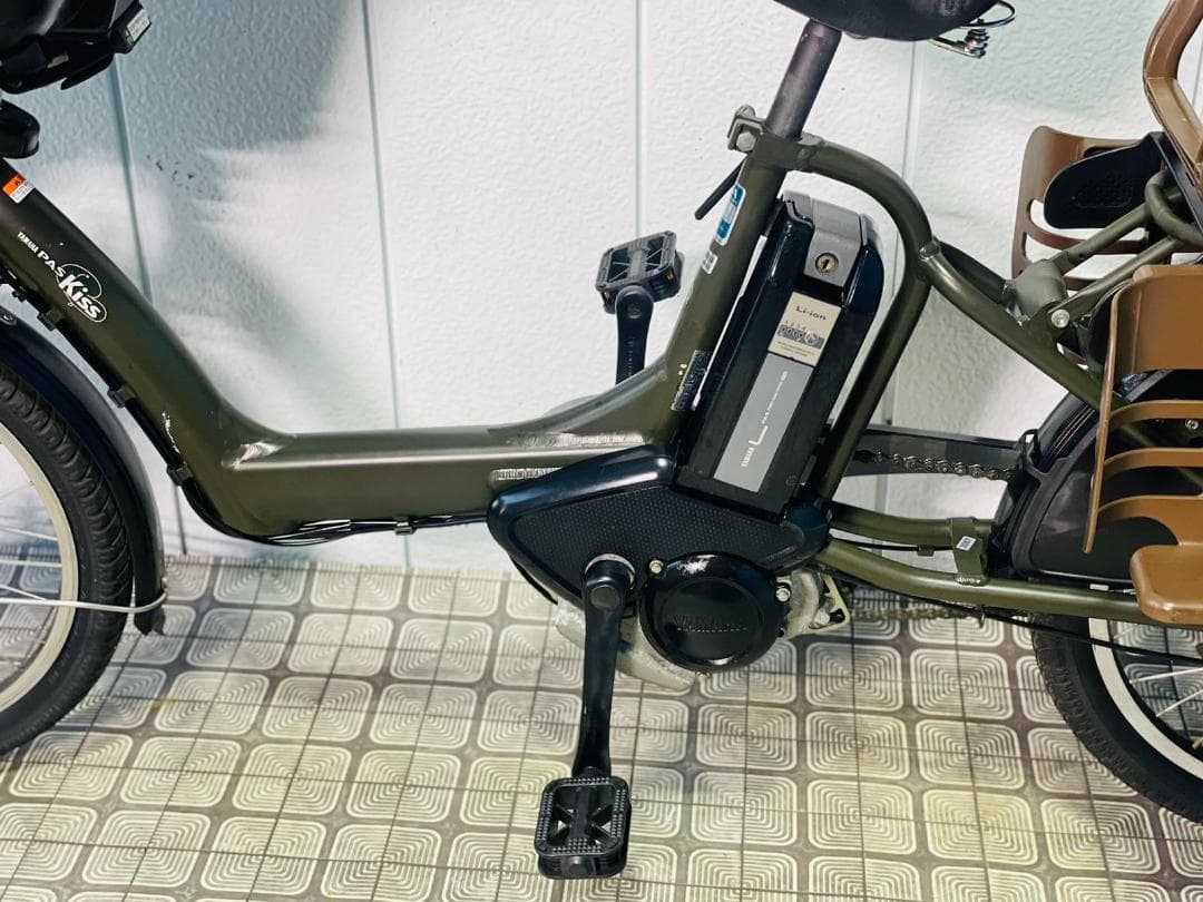 値下げ中【YAMAHA】20インチ子供のせ電動アシスト自転車パスキスNZ3057