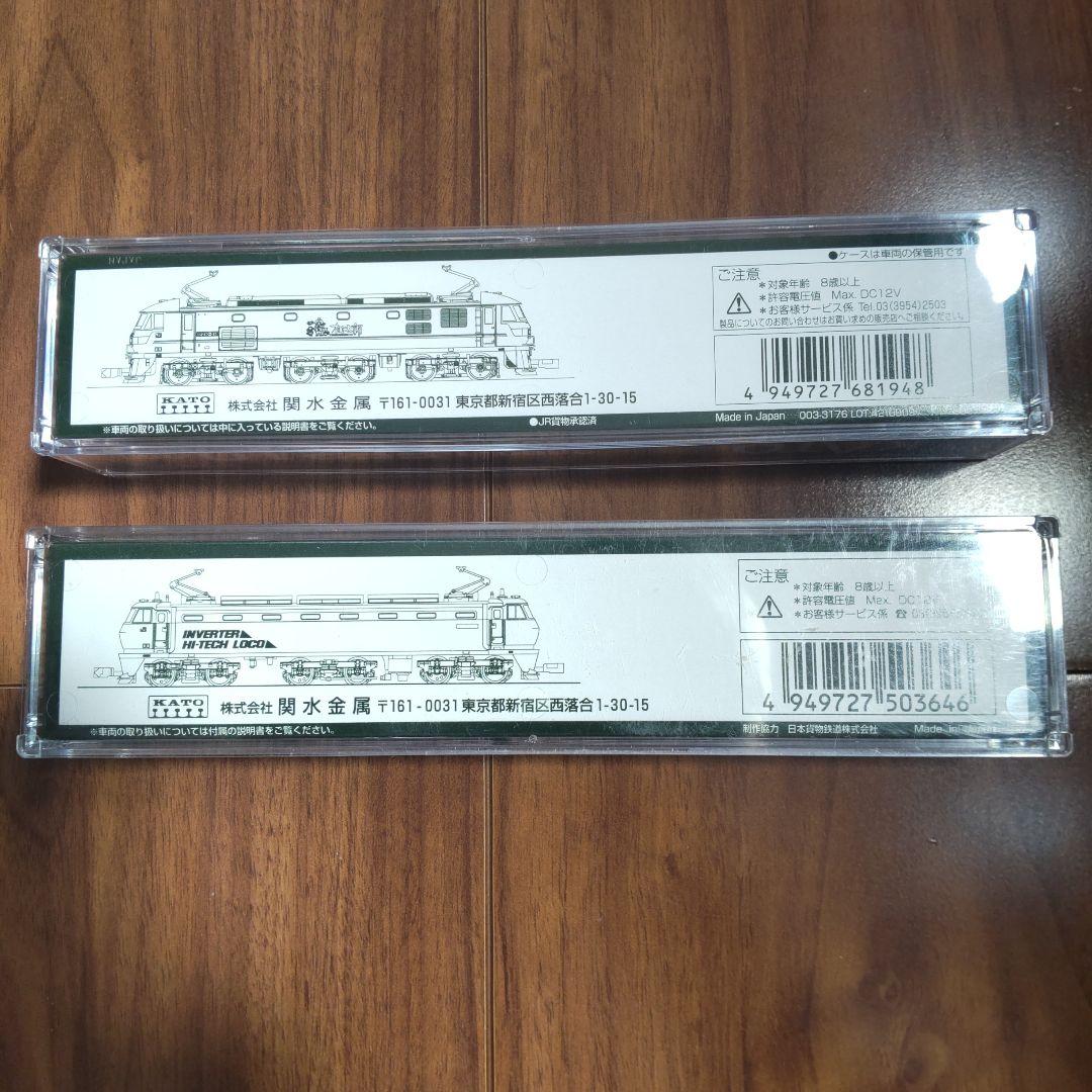 KATO EF210 300 & EF200 Nゲージ 鉄道模型