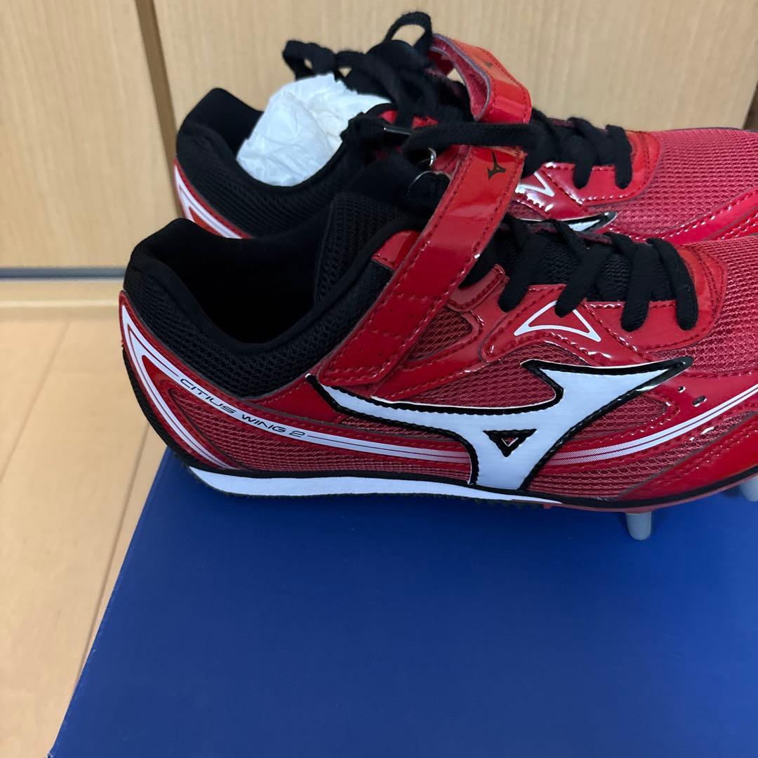Mizuno シティウスウィング 2 25.0cm レッド