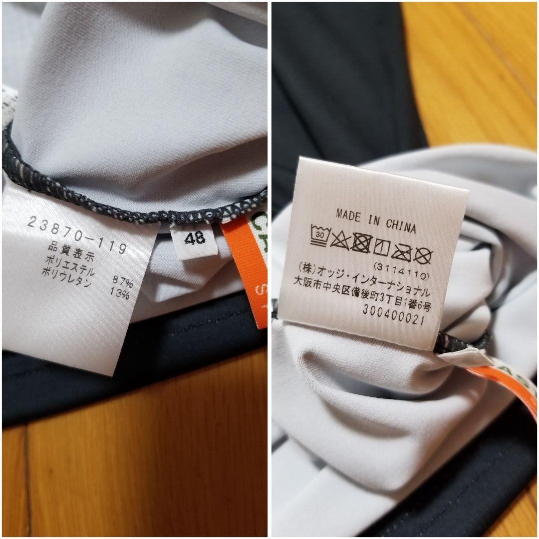 カステルバジャックモックネック長袖Tシャツメンズゴルフウェア48