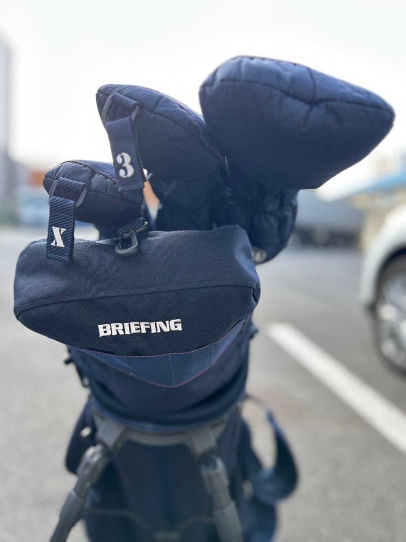 BRIEFING ネイビー キャディバッグ