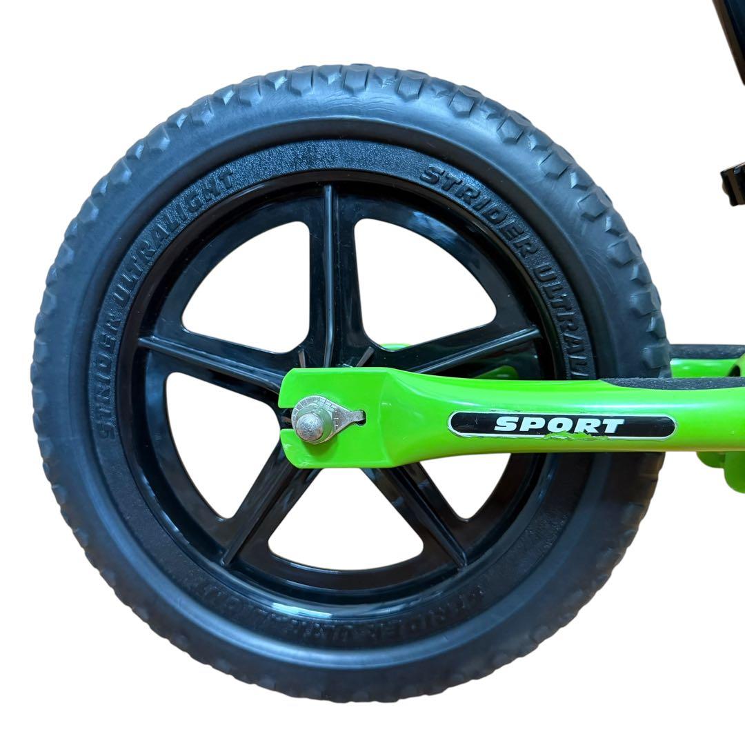 【極美品】STRIDER ストライダー スポーツモデル 12型 グリーン