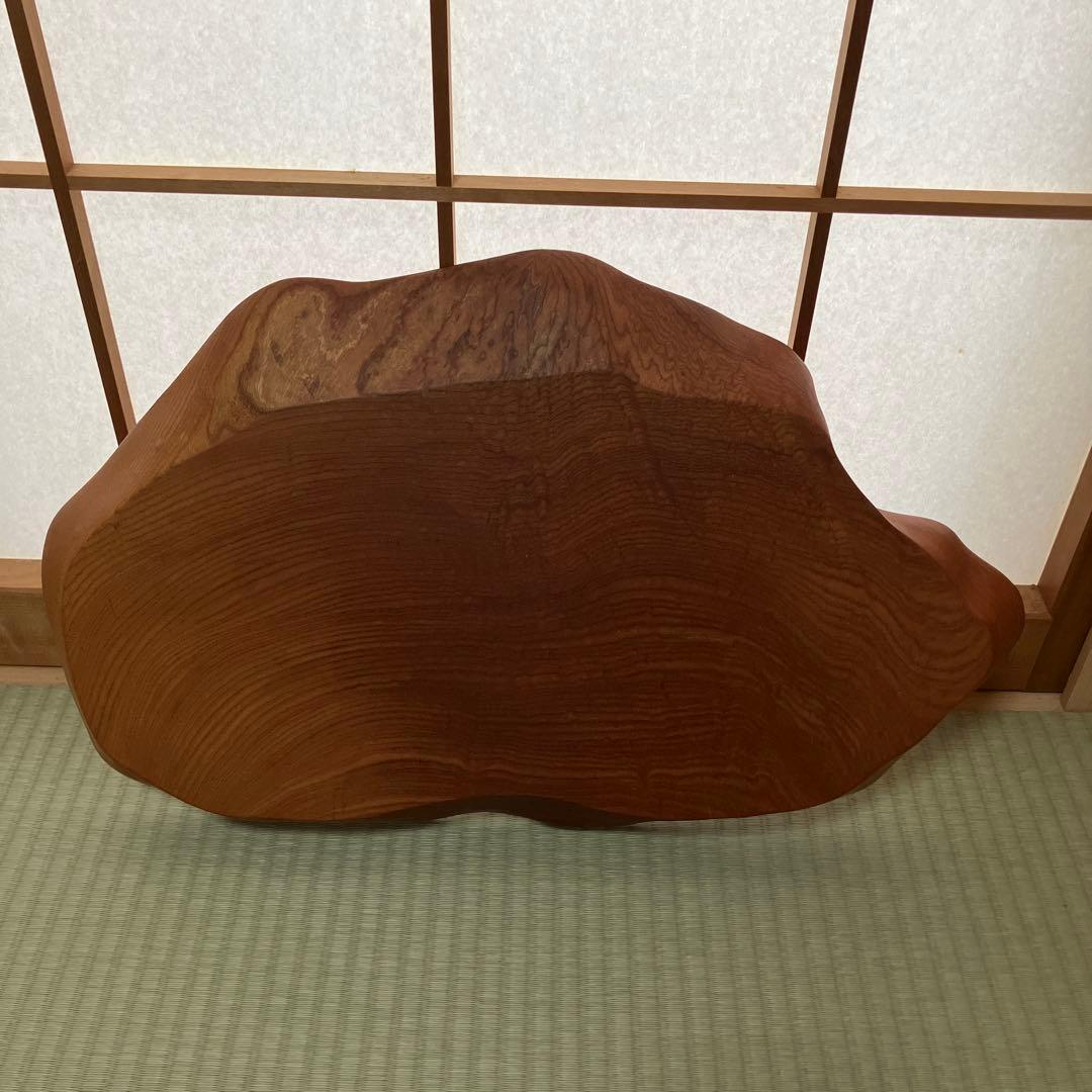 花台　けやき　生け花　花器　花展　敷台　飾り台　花器台　盆栽台　床の間　一枚板