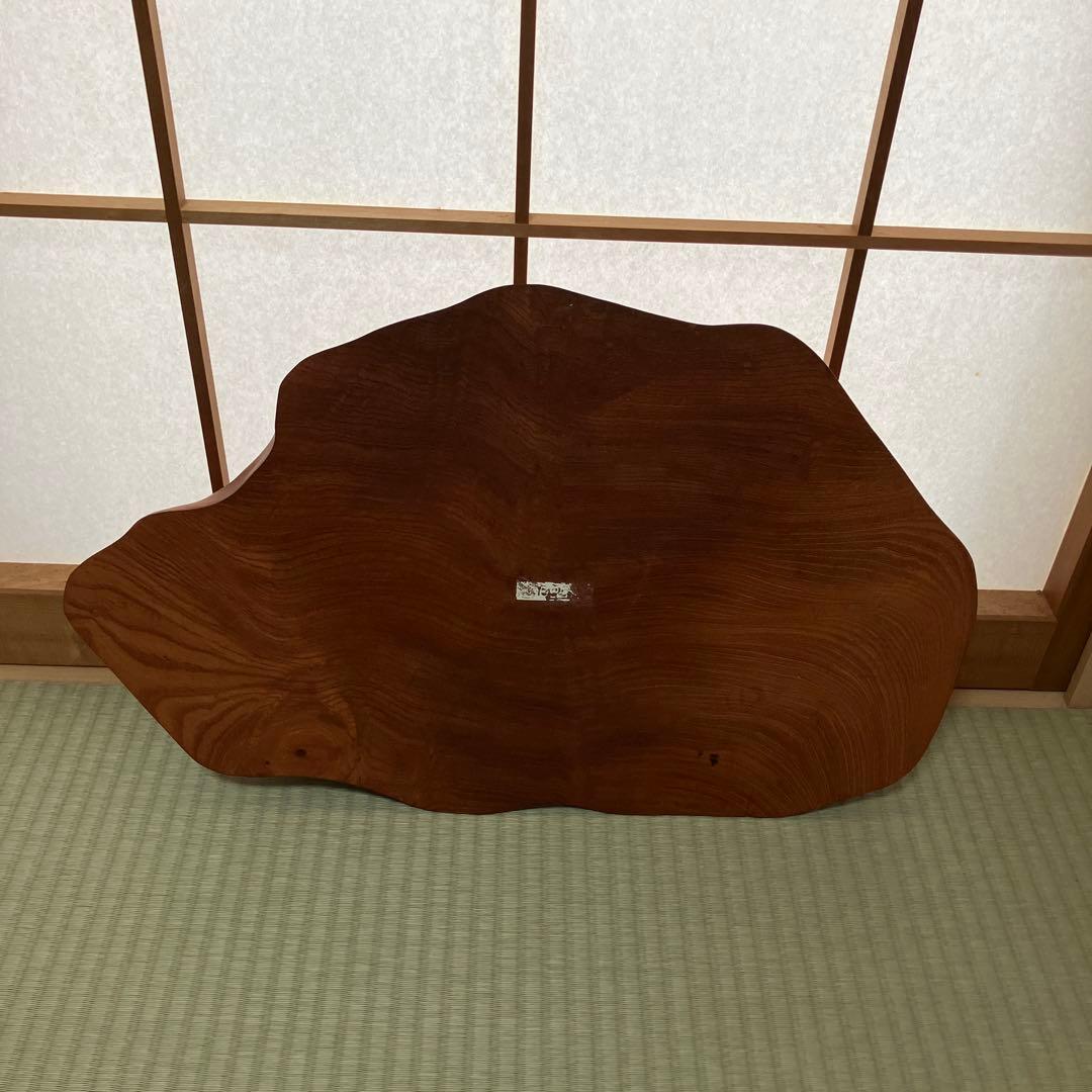 花台　けやき　生け花　花器　花展　敷台　飾り台　花器台　盆栽台　床の間　一枚板