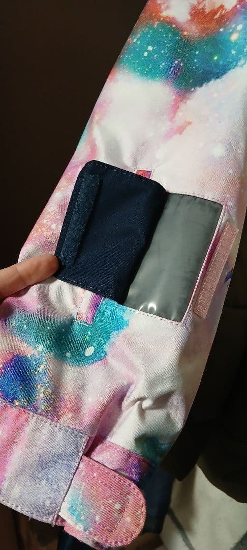 ESTIVA ROXY　水彩風 スノーボードウェア　上下Mサイズ