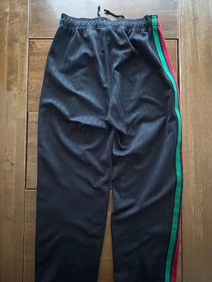 adidas ラスタカラージャージ上下セット ブラック　レゲエ