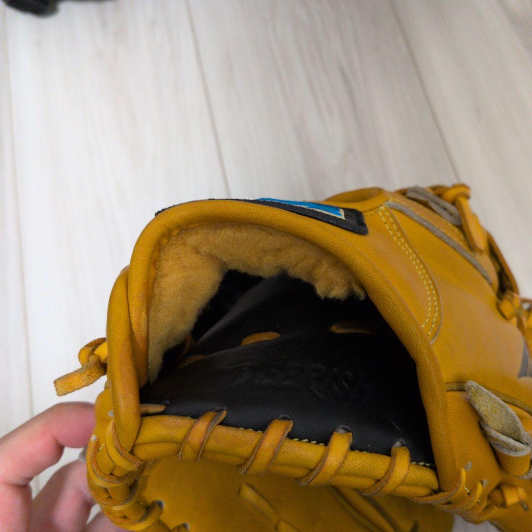 Mizuno Buw League 硬式グローブ オレンジ