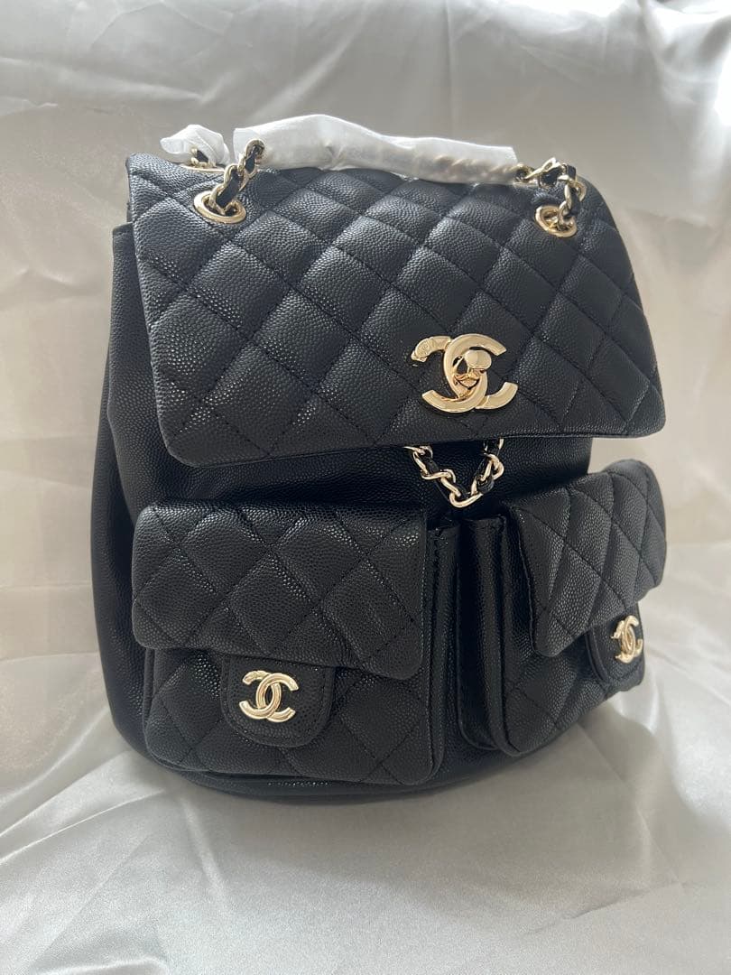 ノベルティ　キルティング　ブラック　リュックサック　CHANEL シャネル　新品