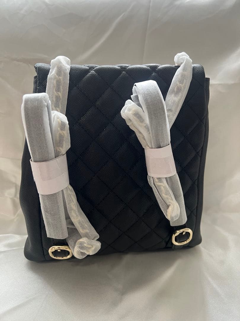 ノベルティ　キルティング　ブラック　リュックサック　CHANEL シャネル　新品