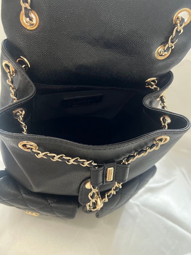 ノベルティ　キルティング　ブラック　リュックサック　CHANEL シャネル　新品