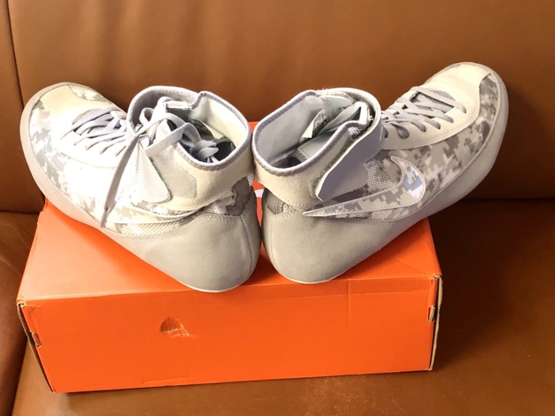新品2026年アメリカ限定ボクシングレスリングNIKEスピードスイープ★31cm