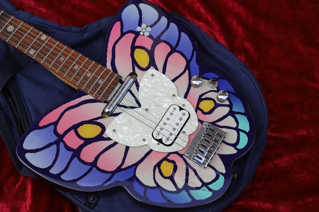 メンテ済 一部難有 DAISY ROCK Girl Guitars バタフライ