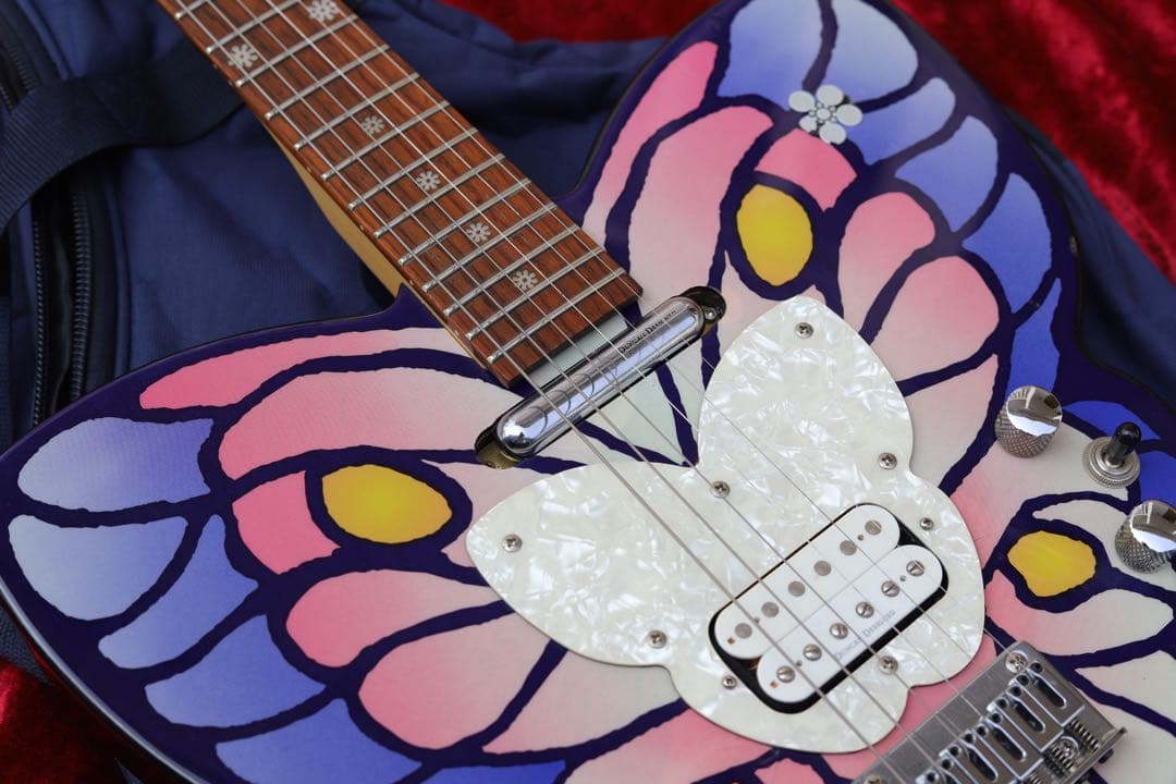メンテ済 一部難有 DAISY ROCK Girl Guitars バタフライ