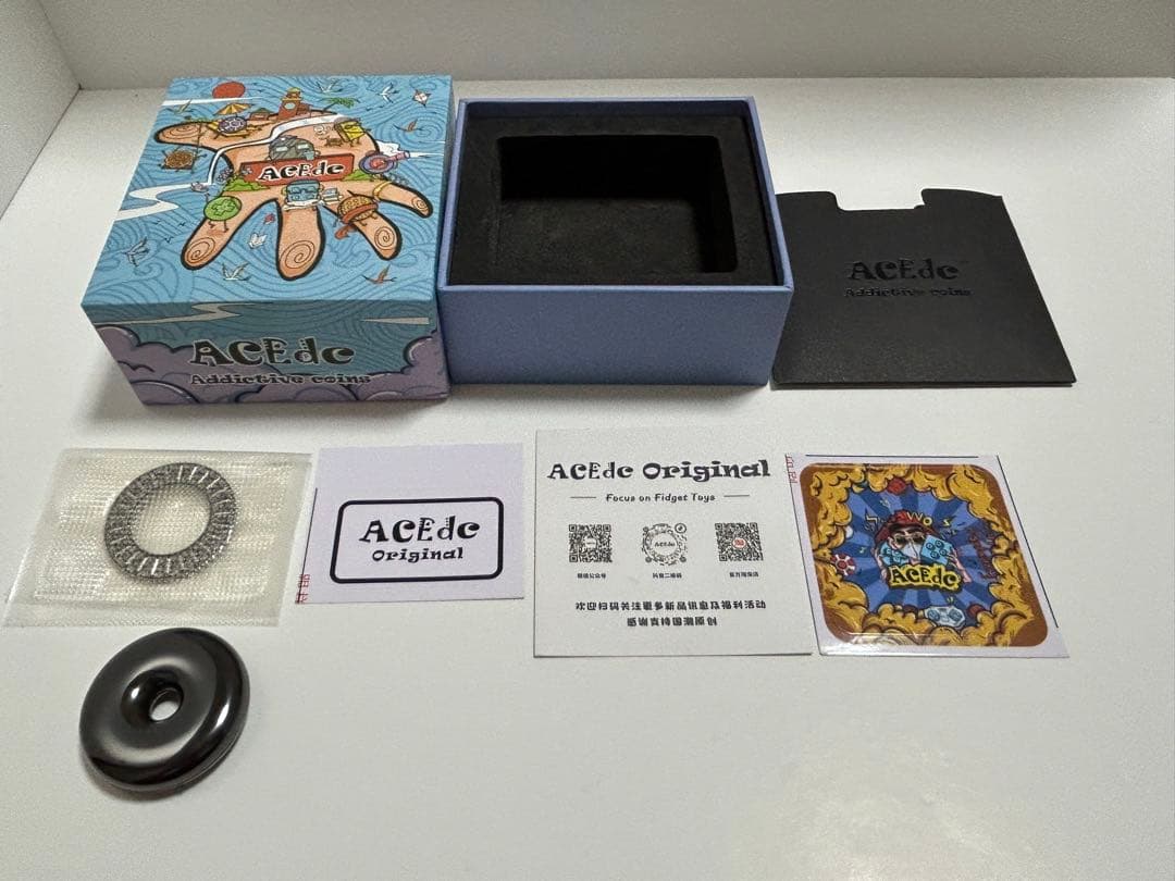 ACEdc Donut 2.0 Haptic Coin フィジェットトイ