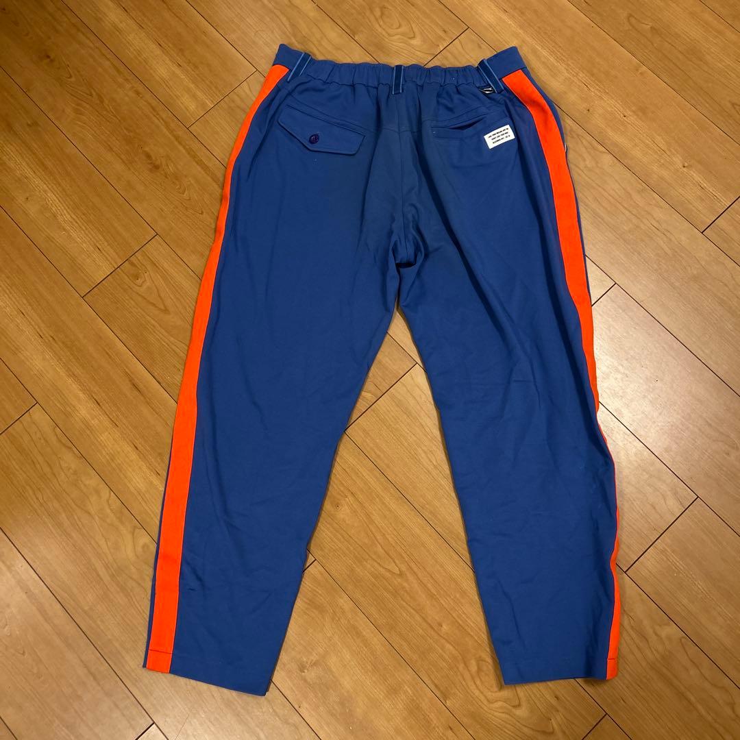 美品　DECEMBERMAY XL ブルーレッドパンツ