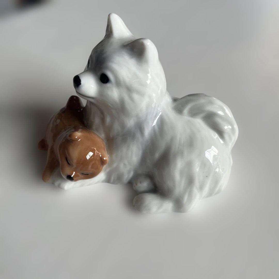 ロイヤルコペンハーゲン　2015イヤーフィギュリン　犬　ポメラニアン ※美品