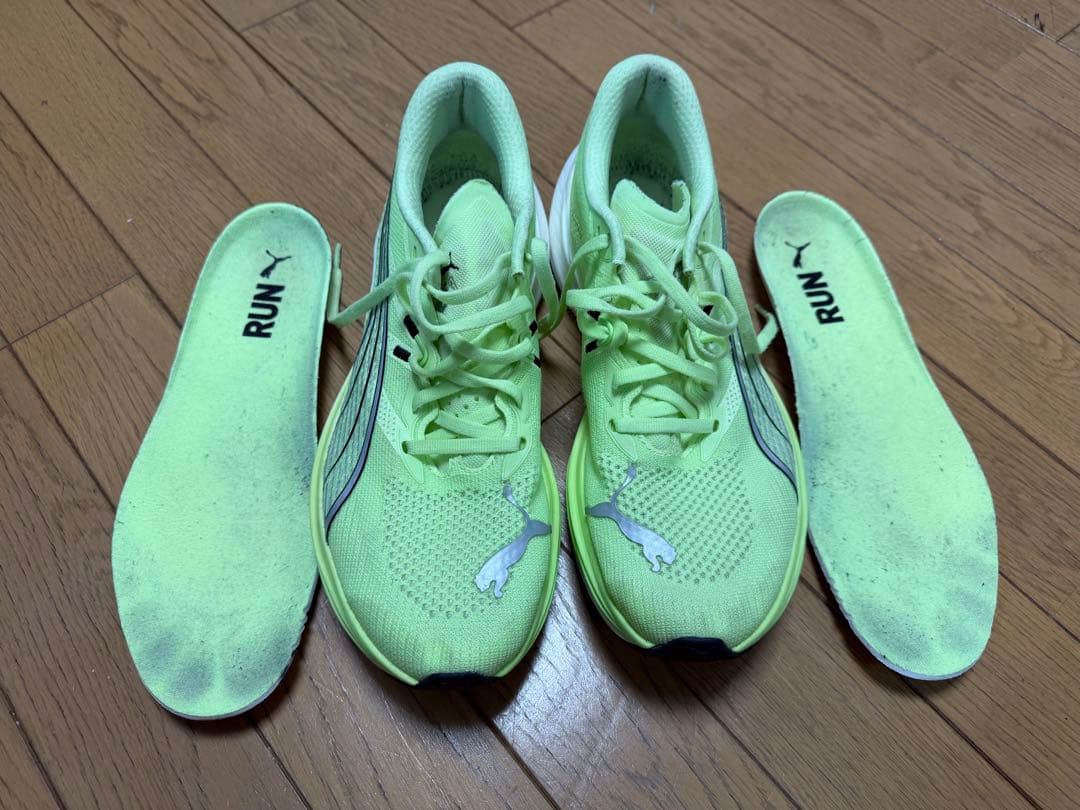 メンズ ランニングシューズ PUMA DEVIATE NITRO 3 26.5