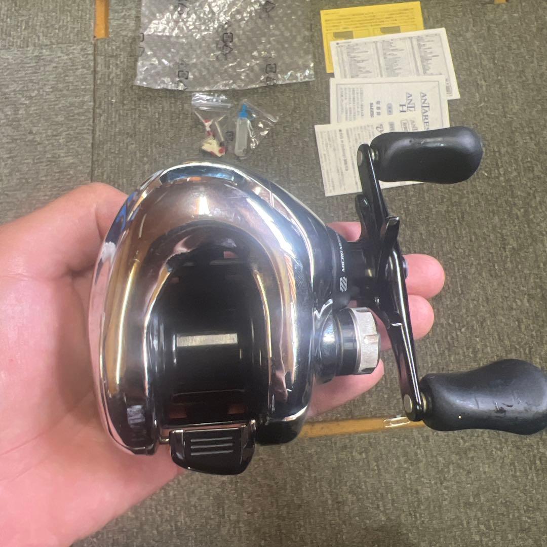 12ANTARES HG ベイトリール シルバー