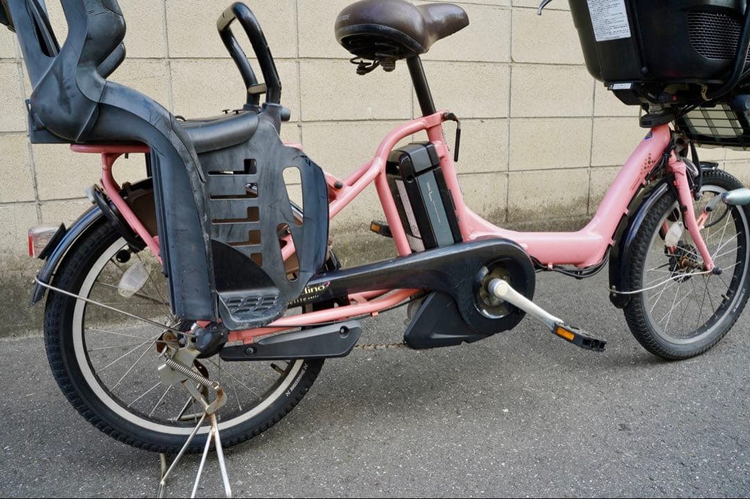 電動自転車 ブリヂストン 20インチ 子供乗せ アシスト 中古 090802