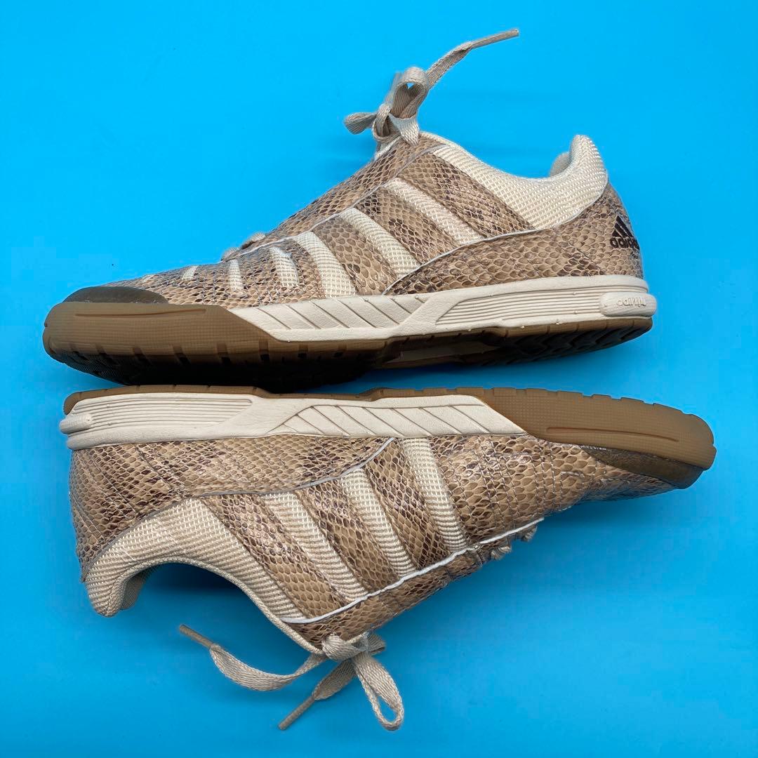 【美品】アディダスadidas トップサラTOP SALA 23.5cm ヘビ柄