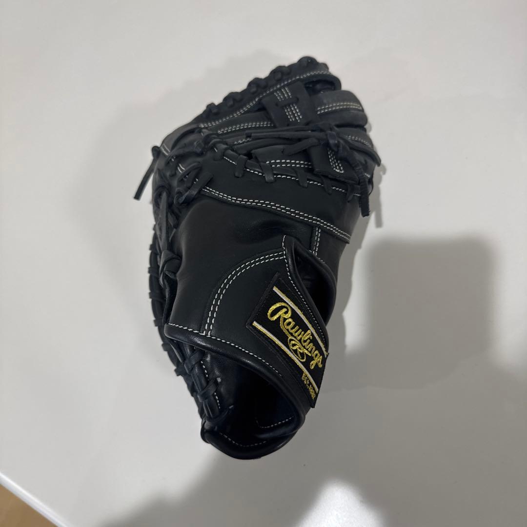 Rawlings ブラック 軟式左利きファーストミット