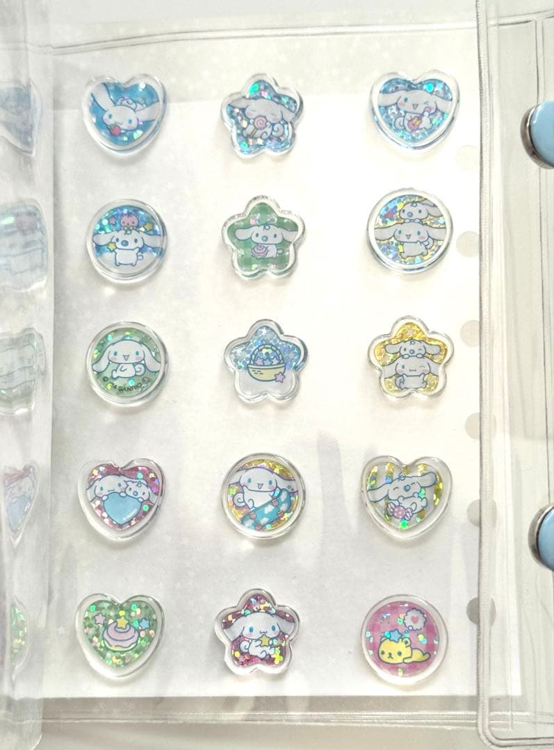 シナモロール　シール帳完成品