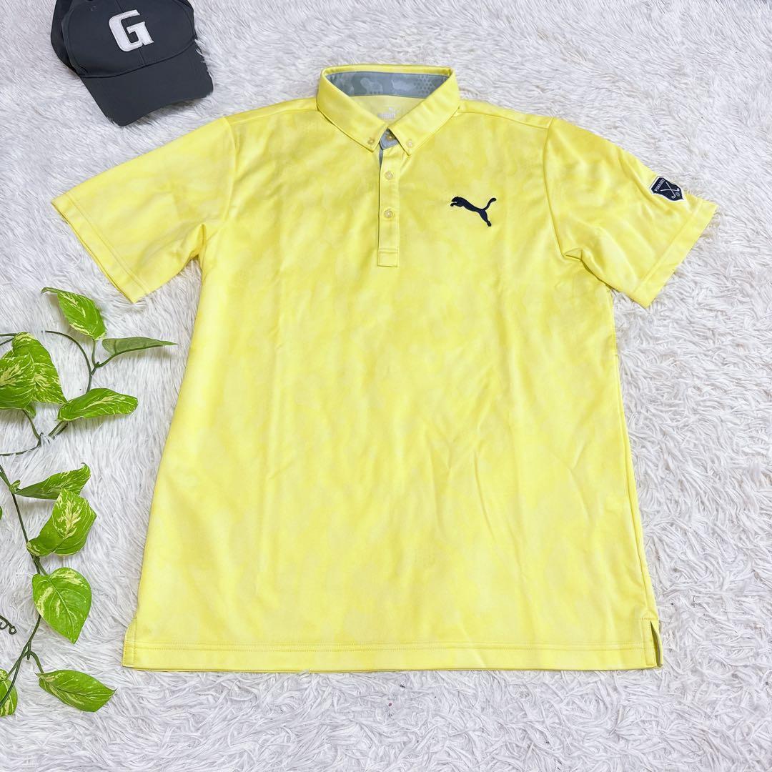 【プーマ】希少サイズ セット売り ポロシャツ グリーン イエロー 2XL メンズ