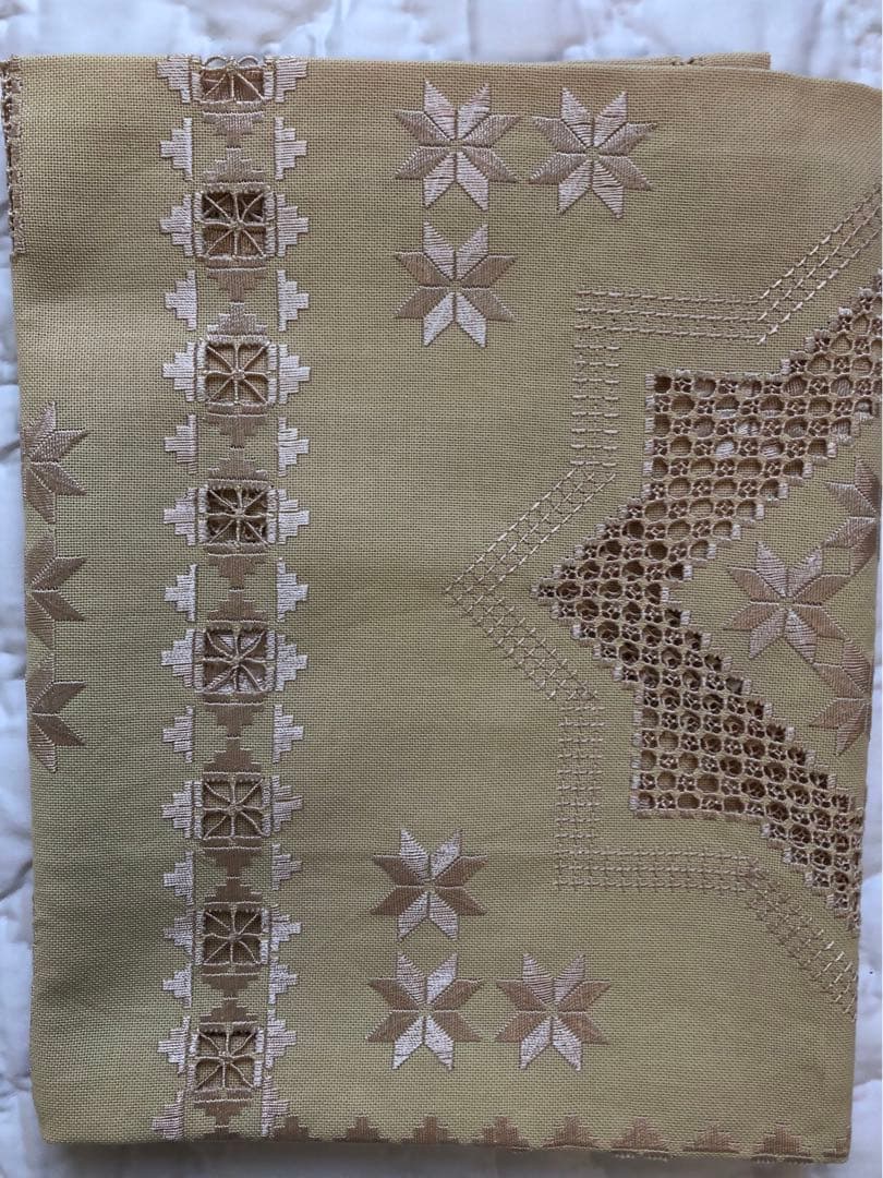 手縫テーブルクロス-Square 90x90cm