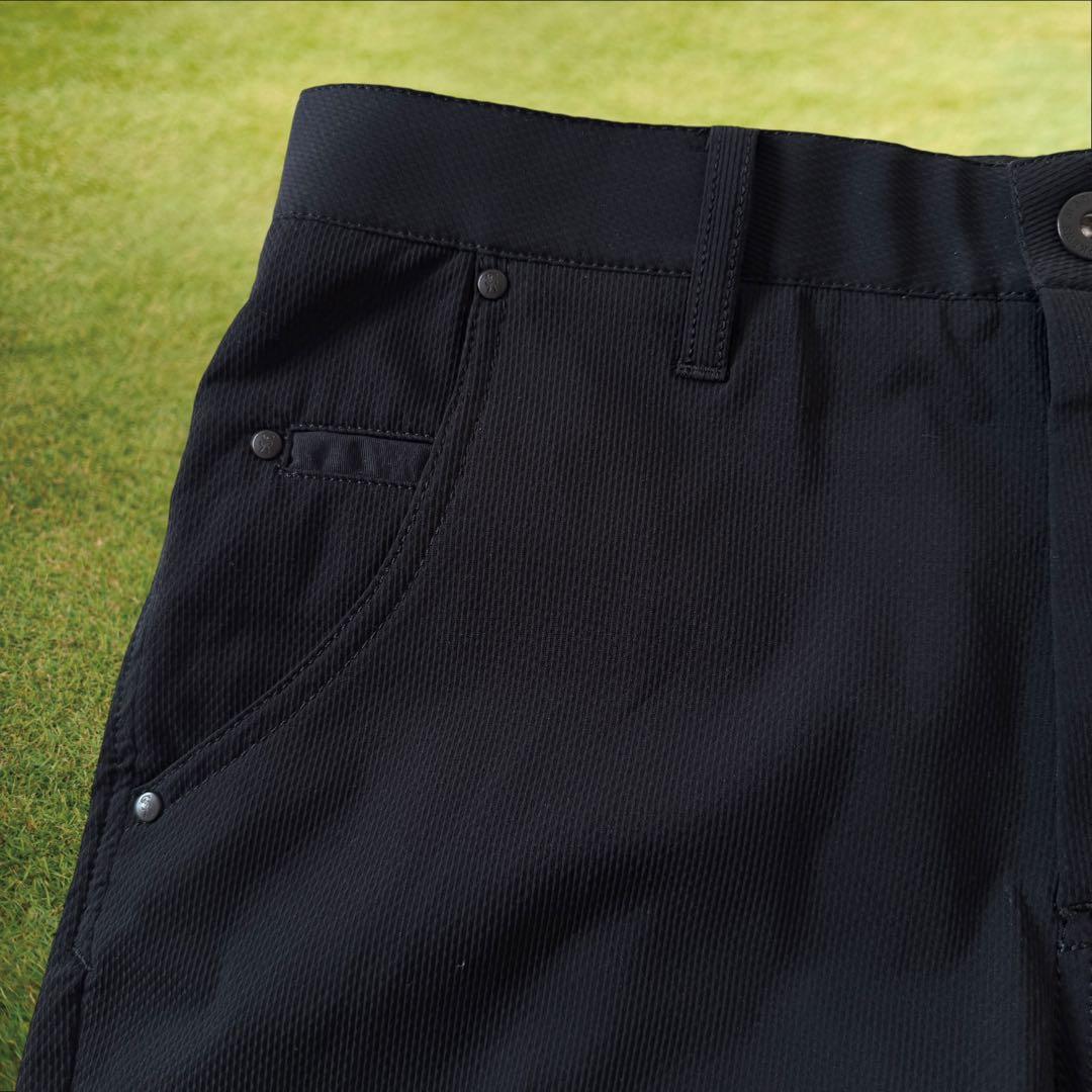 現行モデル　セントアンドリュース　ハーフパンツ　短パン　黒　ブラック　S〜M相当