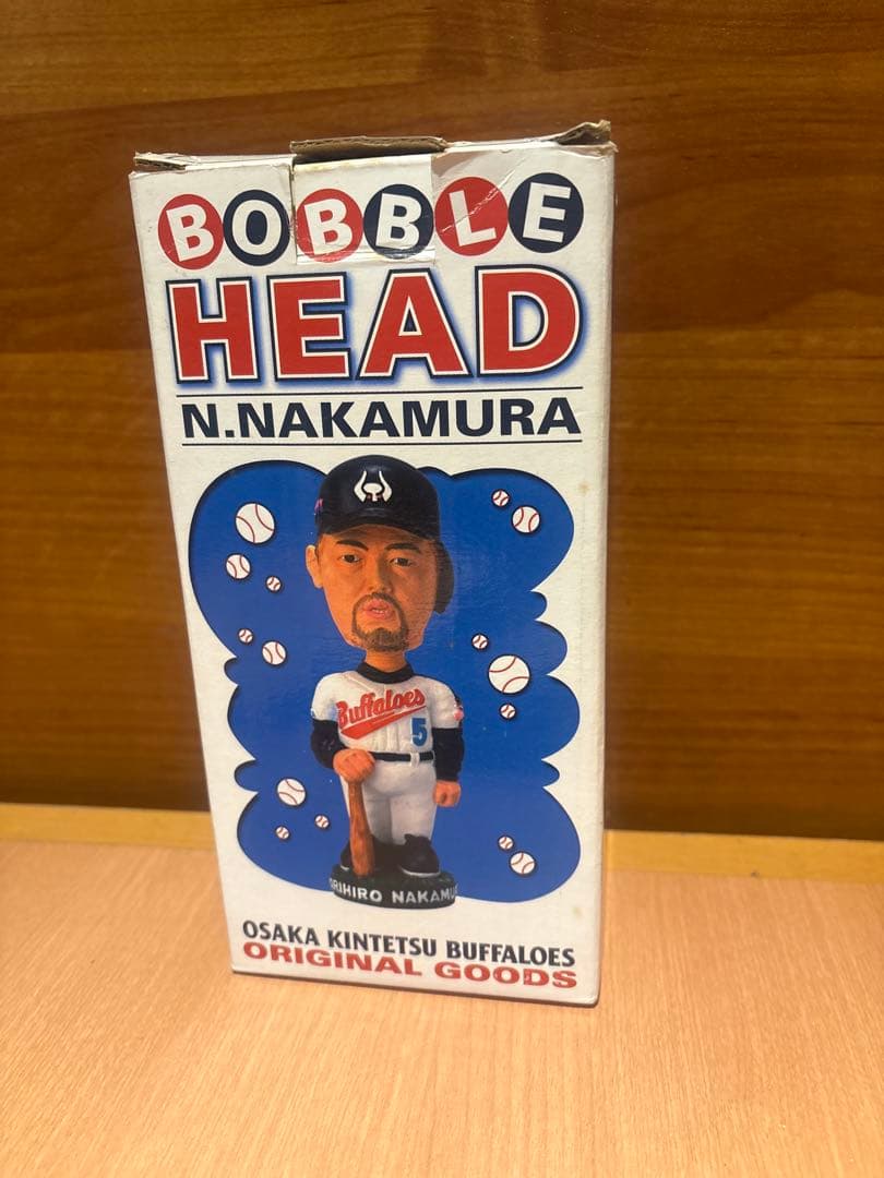 中村紀洋 ボブルヘッド サイン入り