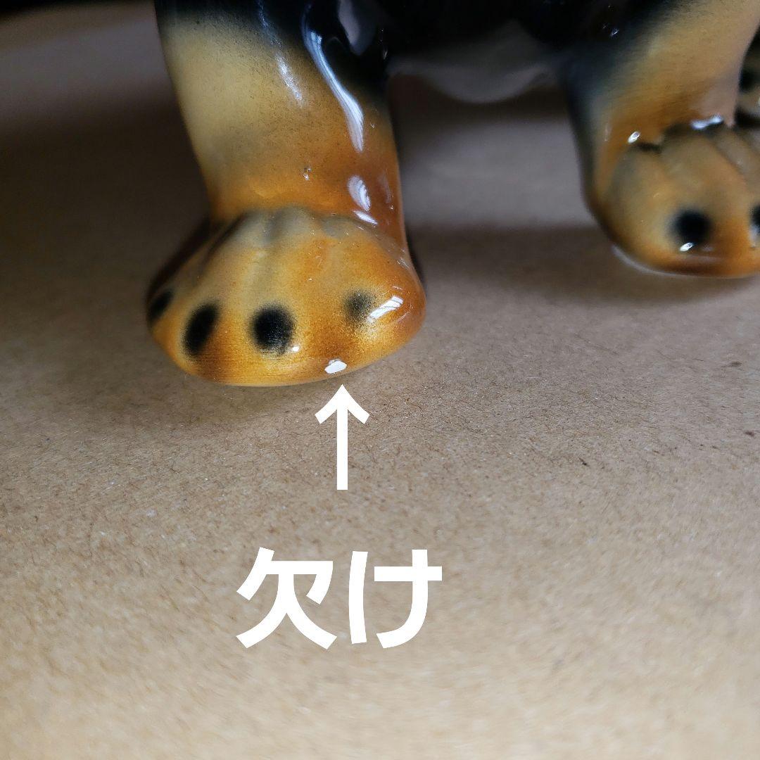 ダックスフンド (親子) 置物