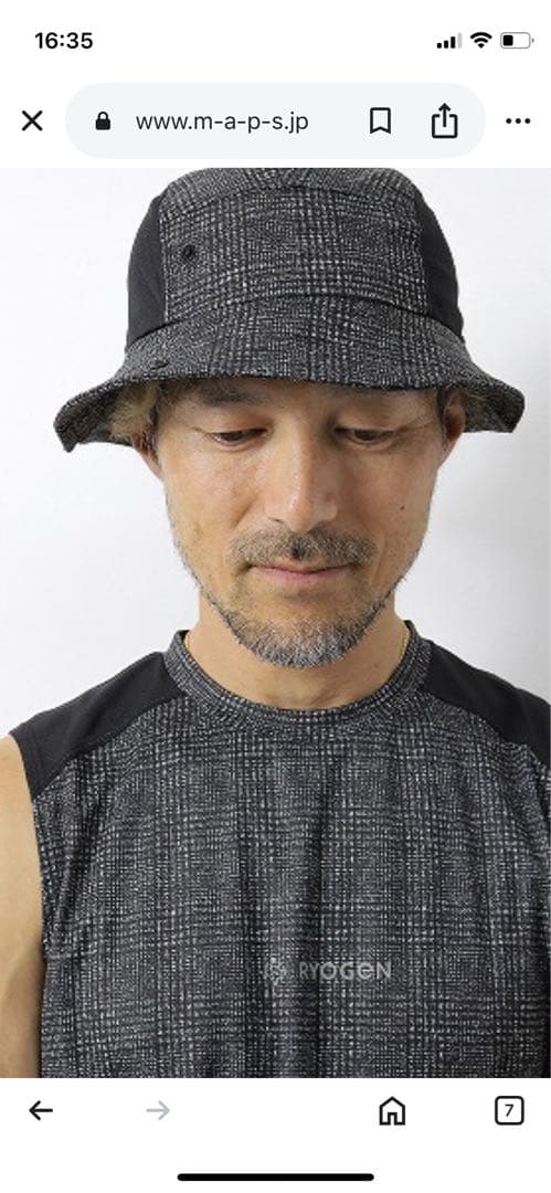 リョウゲン/RYOGEN NOSTALGIC ORIGIN BUCKET HAT