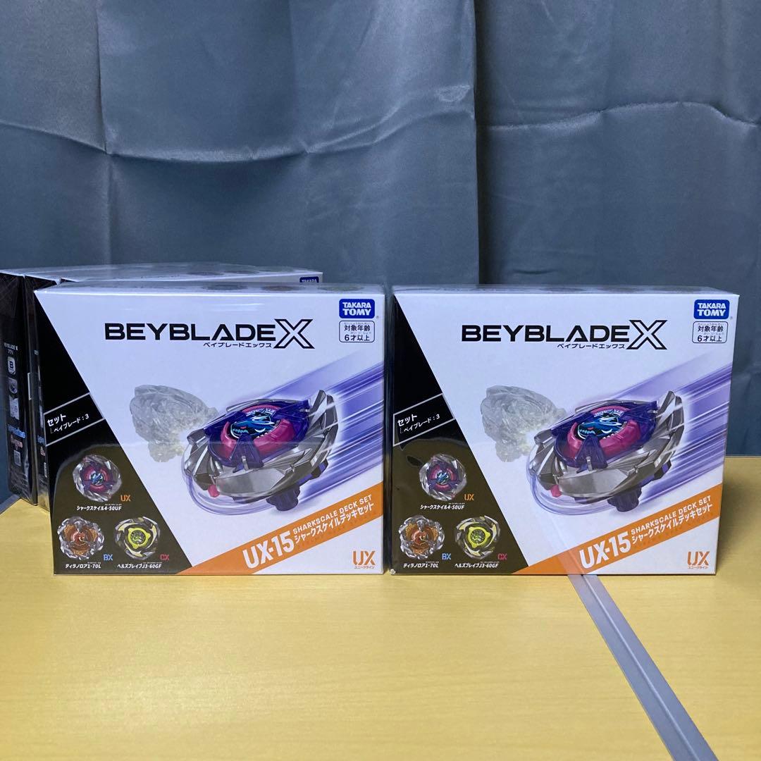 BEYBLADE X UX-15 シャークスケイルデッキセット 5個セット