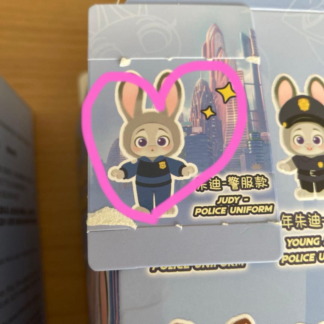TOPTOY ズートピアぬいぐるみキーホルダー　ニック+ジュディ【新品、未使用】