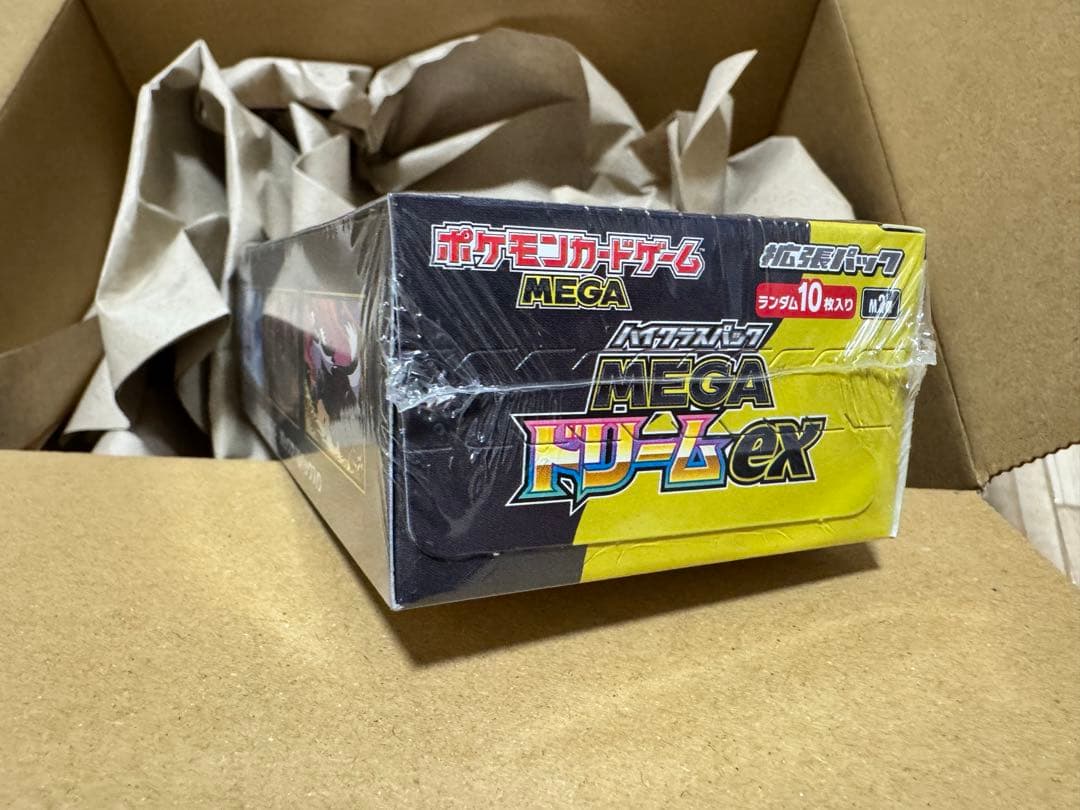 ポケモンカードゲーム MEGAドリームEX BOX シュリンク有　即日発送対応