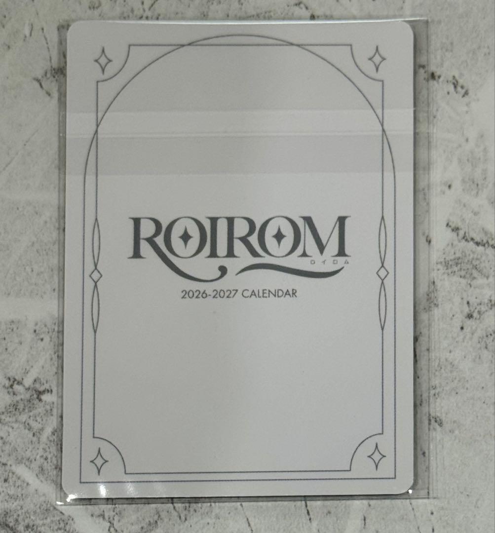 ROIROM　本多大夢　カレンダー　トレカ　ロイロム