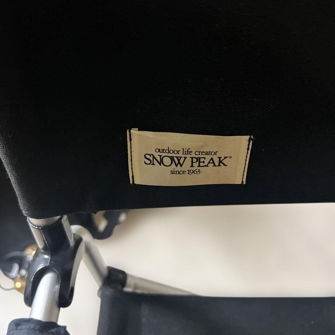  PEAK アウトドアチェア ブラック　ヤマコウ　FD