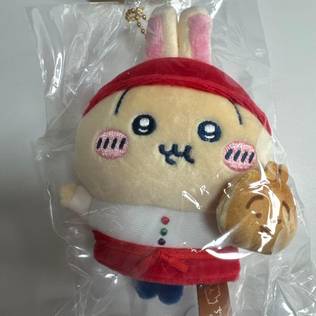 ちいかわ焼き 店員さんなマスコット ちいかわ ハチワレ うさぎ 3点セット