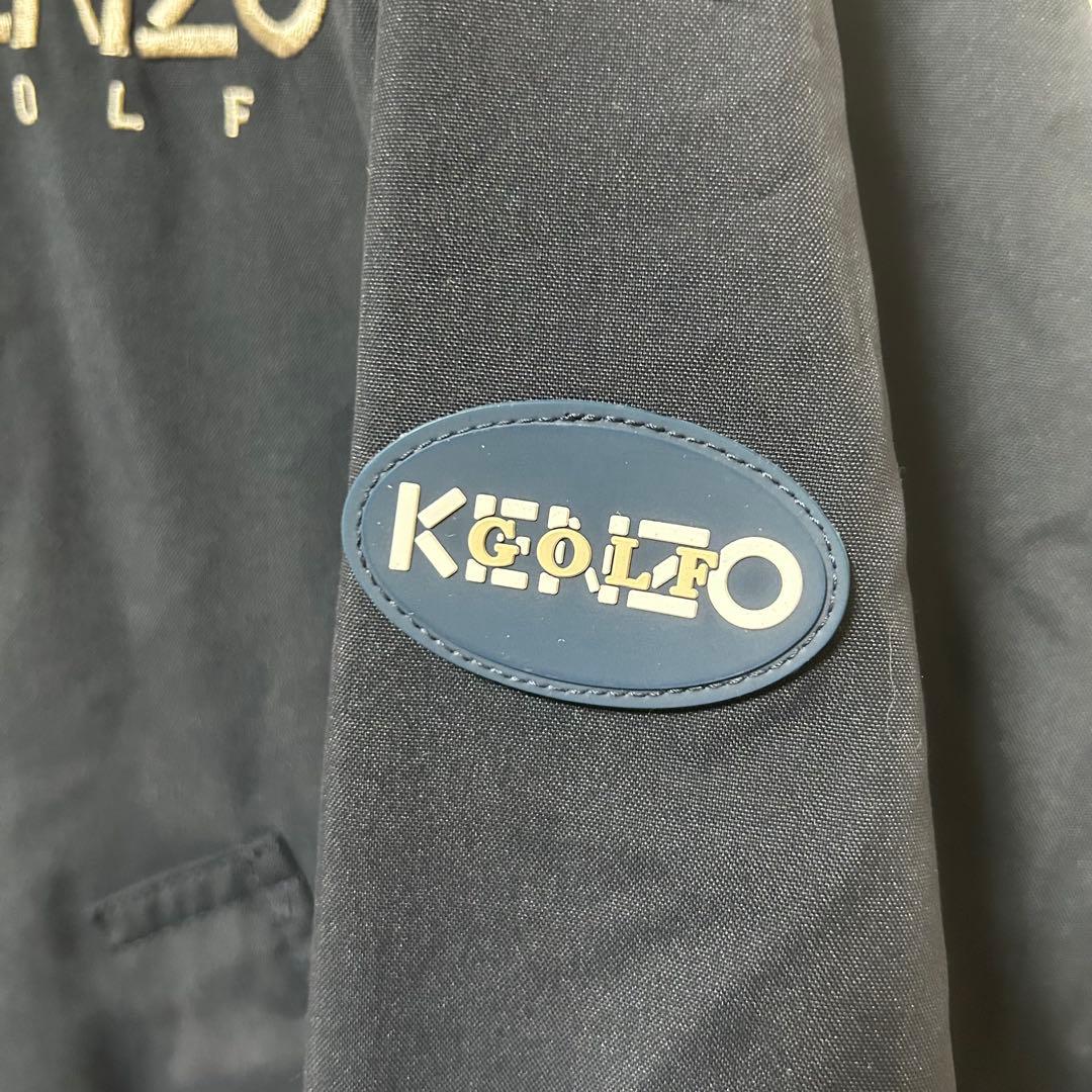 Kenzo ゴルフ ジャケット サイズ5 ネイビー フード付き