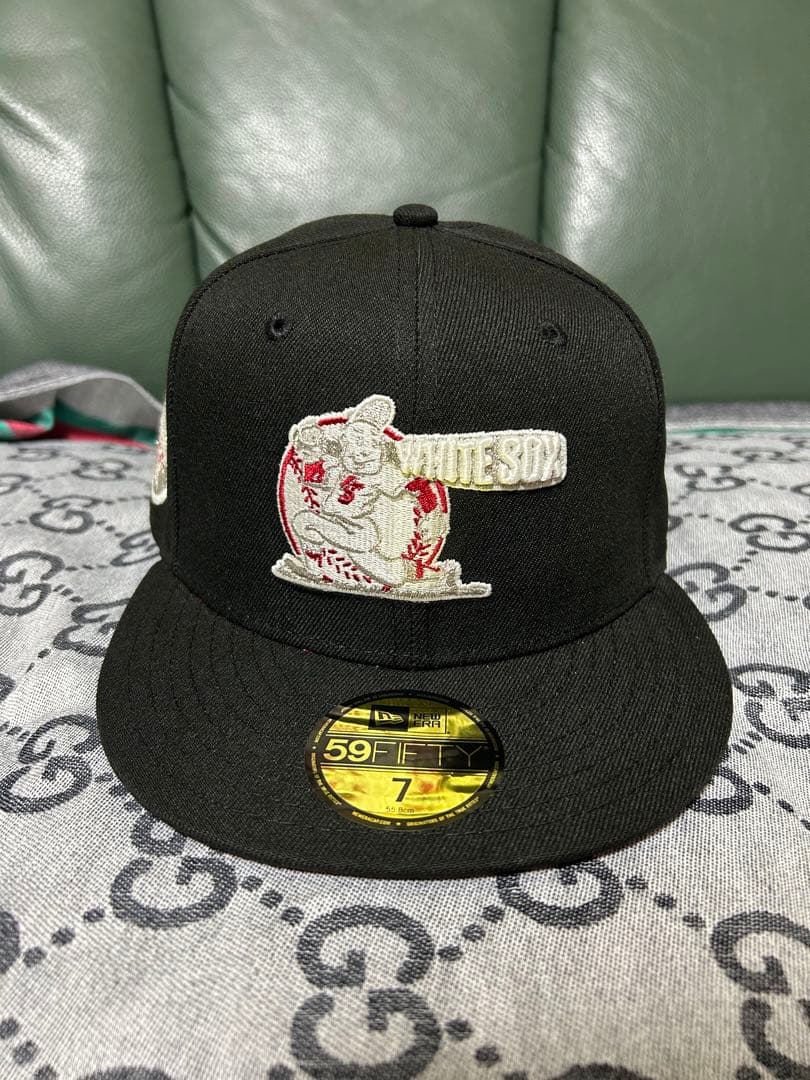 NEWERA 59FIFTY ホワイトソックス サイズ7