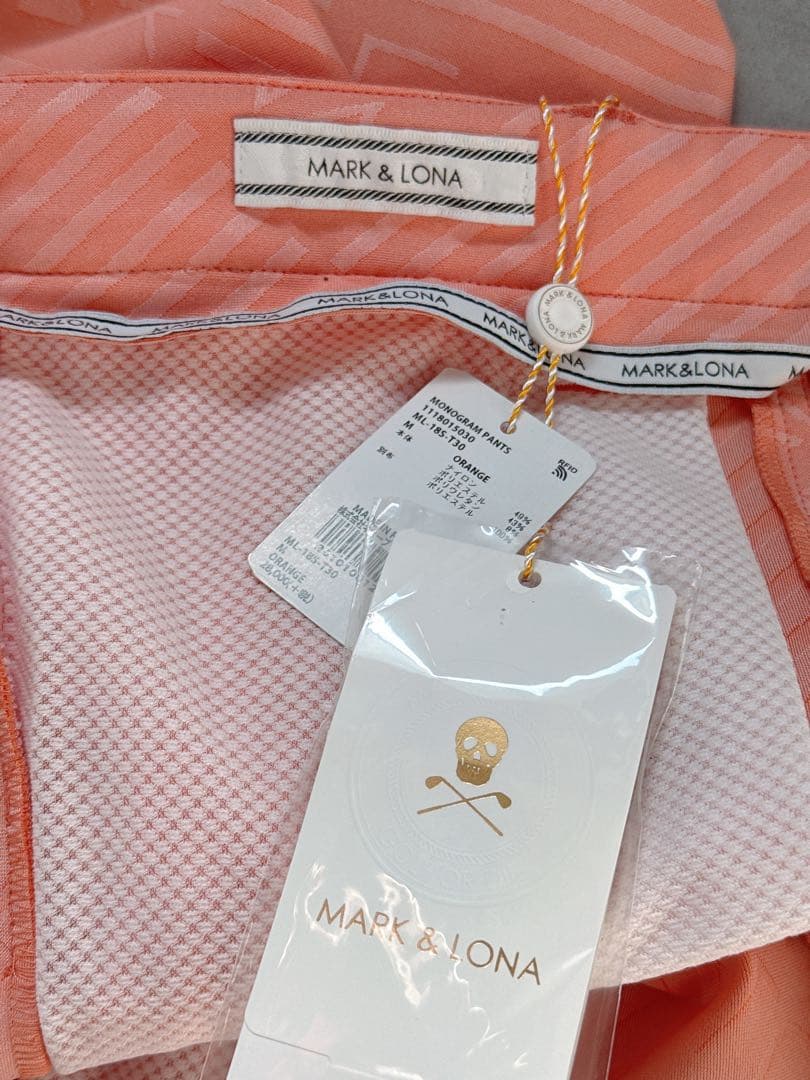 新品 ★ MARK&LONA ジャージー パンツ マーク&ロナ ボトムス 正規品