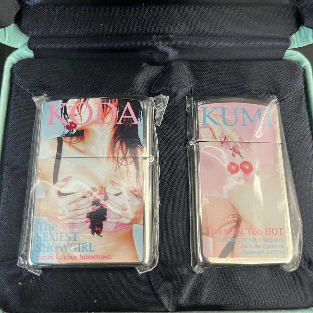 倖田來未 ペアライター ZIPPO 1113個限定