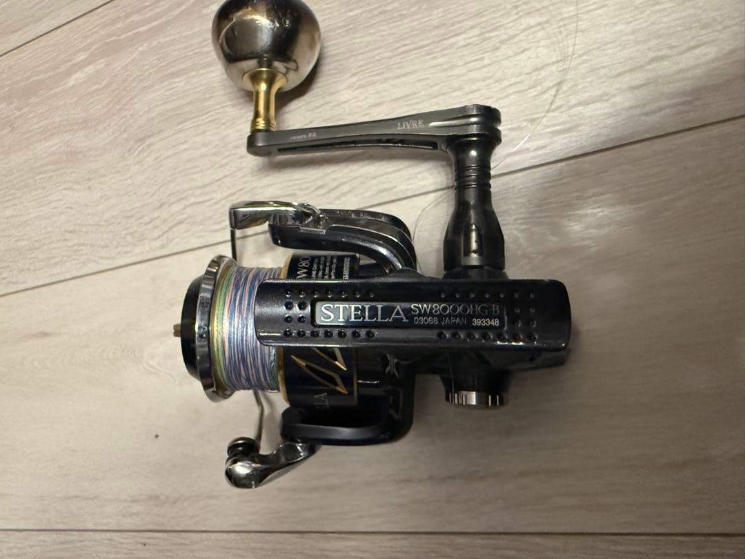 SHIMANO 19 STELLA SW8000 livreハンドル付き