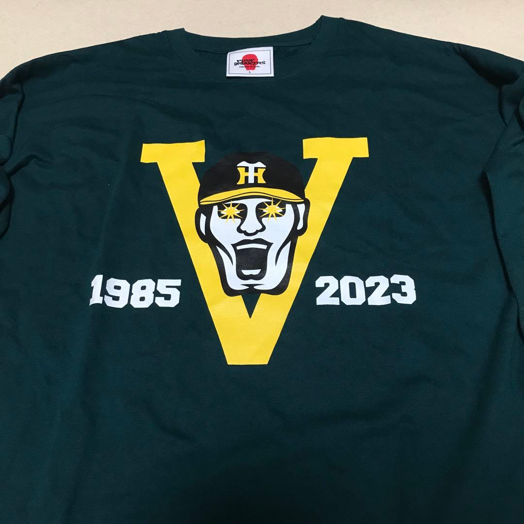 長袖 優勝 ロンT 未使用 パンクドランカーズ L 阪神タイガース Tシャツ