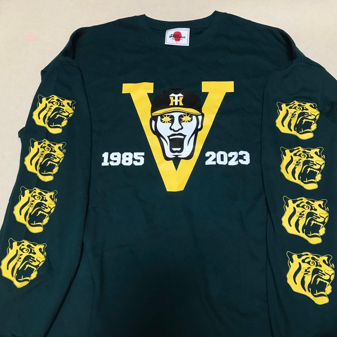 長袖 優勝 ロンT 未使用 パンクドランカーズ L 阪神タイガース Tシャツ