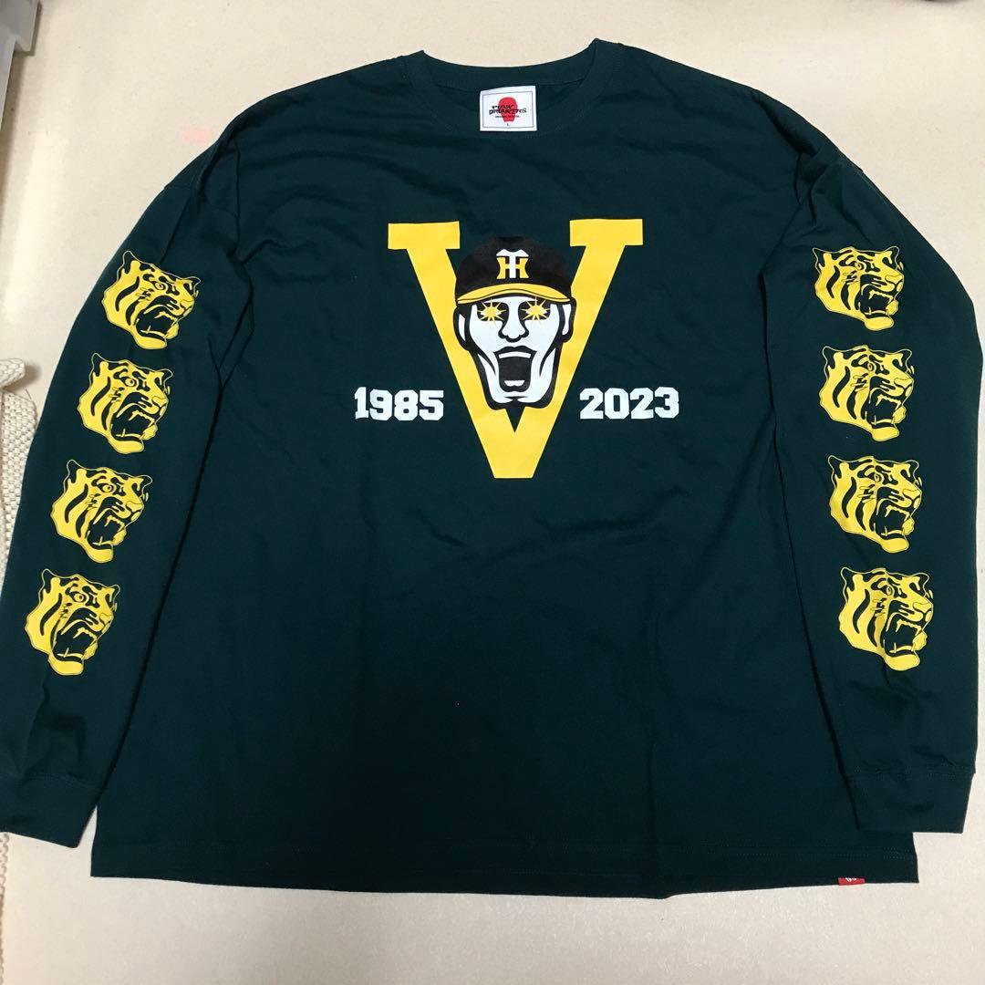 長袖 優勝 ロンT 未使用 パンクドランカーズ L 阪神タイガース Tシャツ