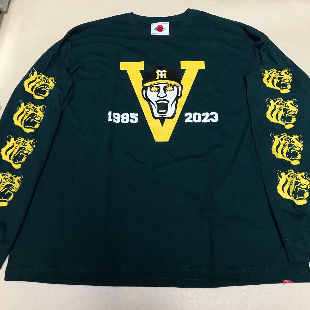 長袖 優勝 ロンT 未使用 パンクドランカーズ L 阪神タイガース Tシャツ