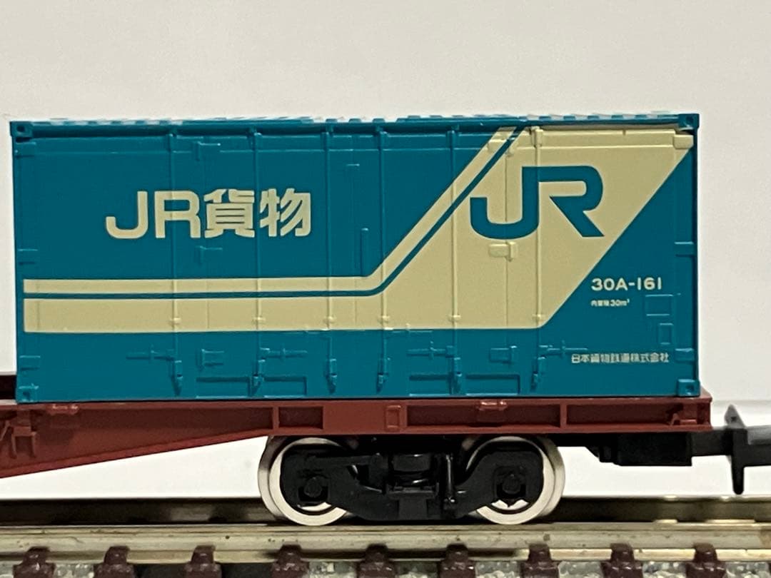 TOMIXコキ50000 5両18D-V18B-18C-30Aコンテナ搭載貨車