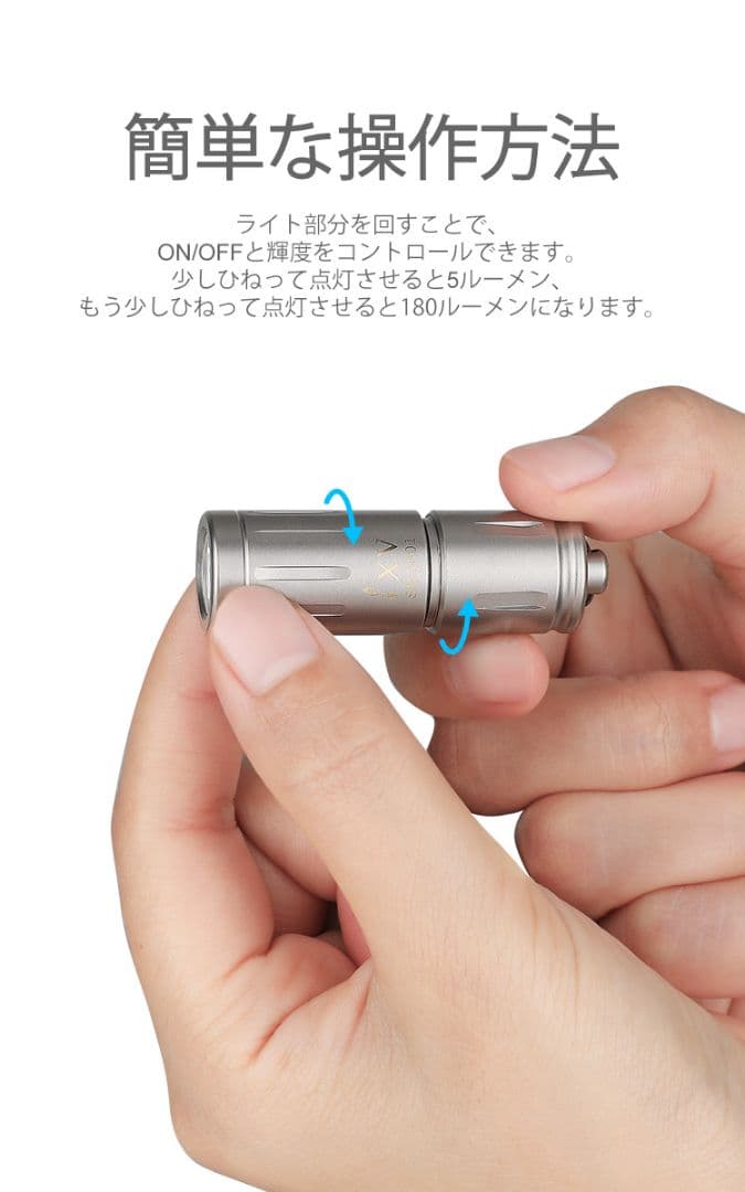 OLIGHT オーライト iXV Ti チタン 15周年記念モデル 未開封